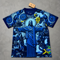 Brazil Jersey - Nike Special Edition Blue (Christ the Redeemer)